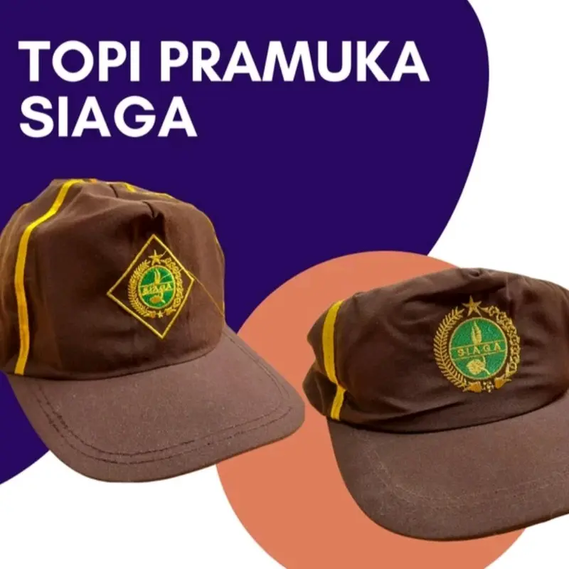 Topi Sekolah SD, SMP, SMA dan PRAMUKA Lengkap 7