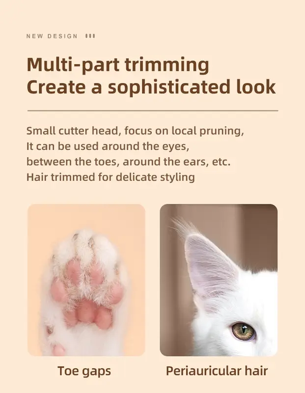 Pet hair clippers, cat and dog face, ear, eye, foot hair, hair clippers. Pet Universal, Christmas. Holiday Haul pet hair pet  clippers .Paw Trimmer 4