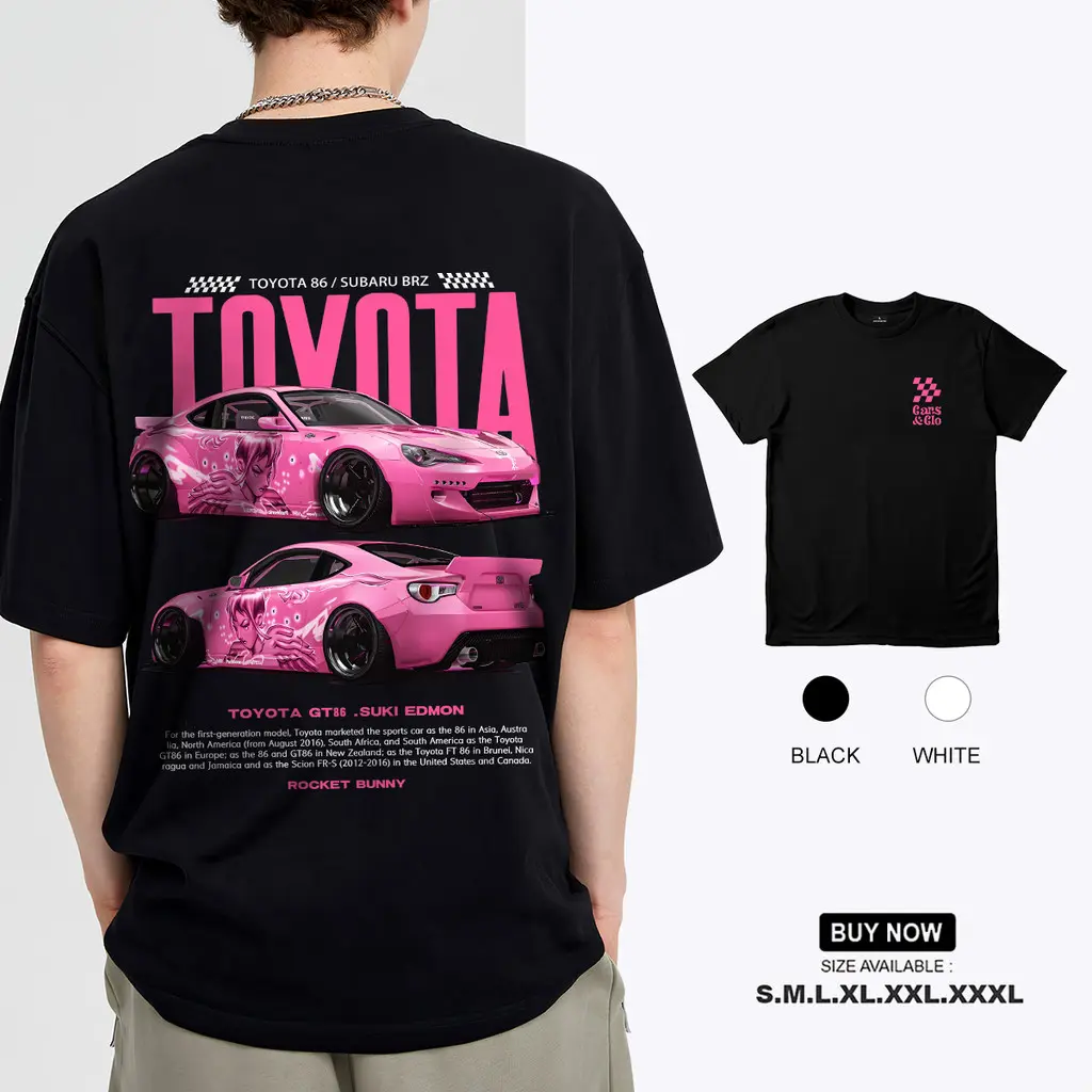 Madface clothing-Toyota gt86.suki Edmon-Supercar racing-car series tee-men's and women's T-