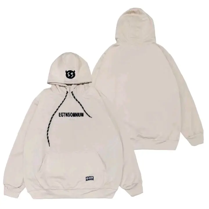 Hoodie Bordir Topi Avatar Jumper Oversize Pria dan Wanita