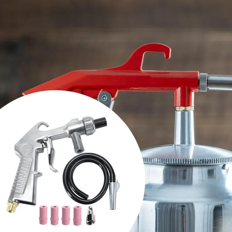 Bộ thổi cát, Dụng cụ đa năng, 4 vòi phun gốm, cho tủ thổi cát 5
