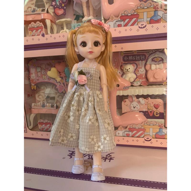 Búp bê cho bé gái 30cm, búp bê barbie công chúa dễ thương, có khớp linh hoạt ( đồ chơi quà tặng sinh nhật cho bé gái )