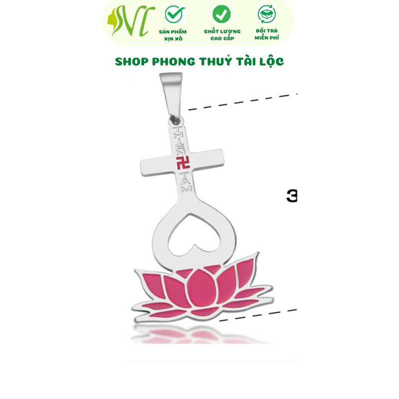 Dây chuyền Thiên Tâm Đạo đẹp không đen không dị ứng xài nước  tốt - Shop Phong Thuỷ Tài Lộc dây chuyền  mặt  dây dấu thiên tâm Trang Sức 4