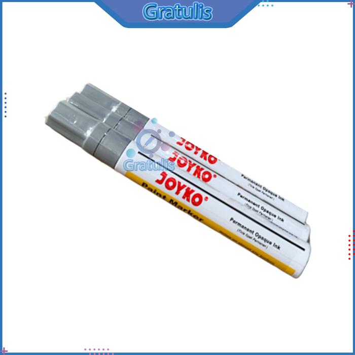 Jual SPIDOL SILVER ROUND TIP PAINT JOYKO PTM-44 [PERMANEN/1 PCS] / CAT ...