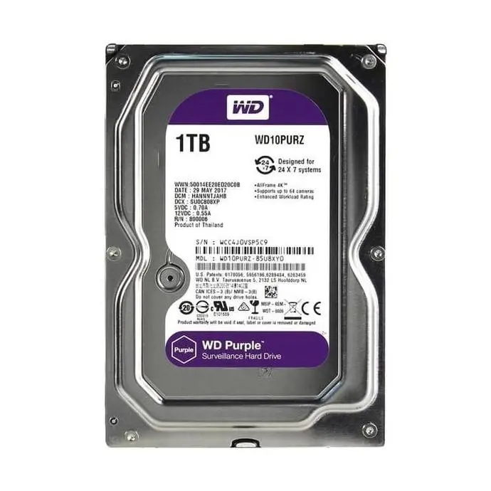 hardisk hdd 1tb wd purple 3,5" for cctv dvr nvr Internal Storage