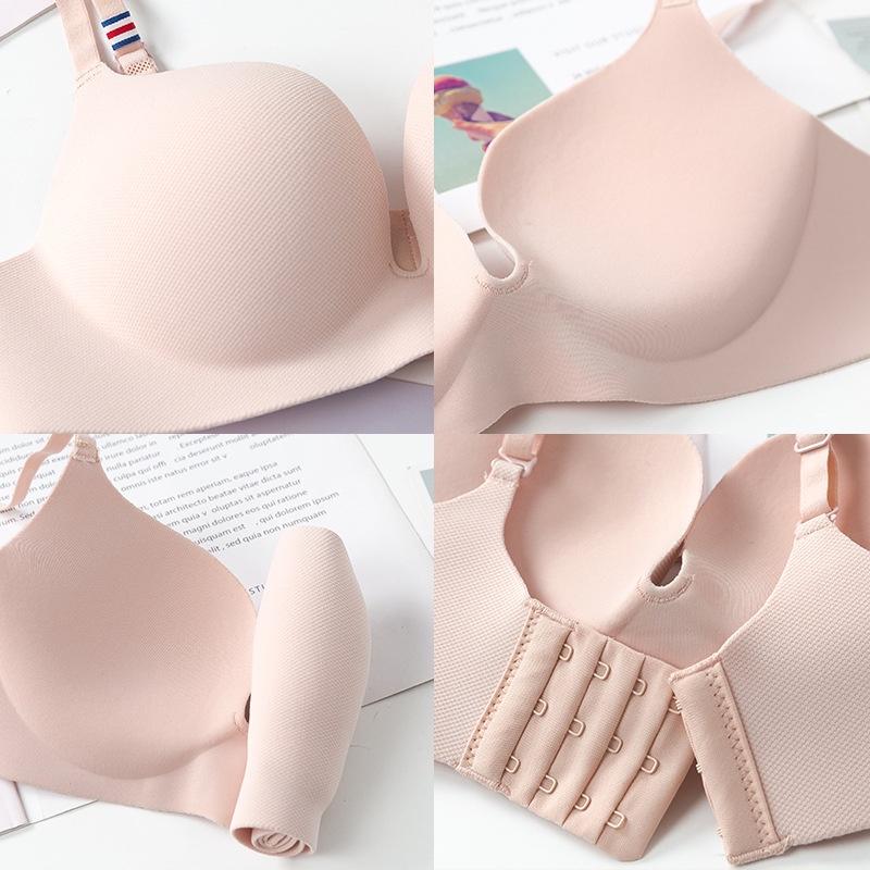 Áo Ngực Su Đệm Ngực - Áo Lót nữ Không Gọng Mút Dày Định Hình  AMYBRA A560 Women Tim áo  nâng ngực 8