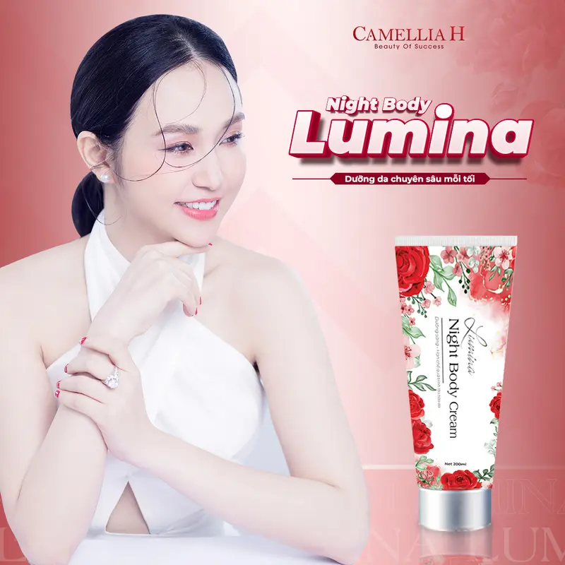 [GIẢM 10% TRÊN LIVE] LUMINA – NIGHT BODY CREAM dưỡng ẩm, dưỡng da toàn thân, giúp da mềm mại, mịn màng làm mờ các vết thâm sạm trên da 1