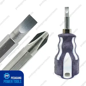 OBENG MINI BOLAK BALIK PLUS MINUS HDT OBENG 2 WAY CEBOL