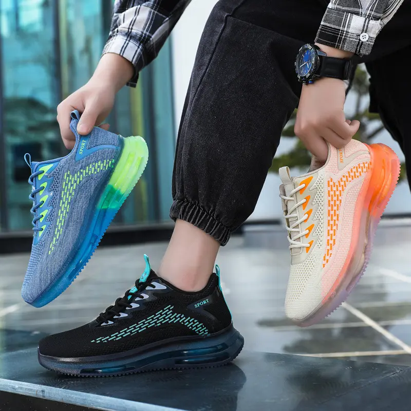 BISA COD SEPATU CASUAL SPORT PRIA SEPATU SNEAKER PRIA MURAH (WITH BOX) Canvas Shoes Sneakers Running Olahraga