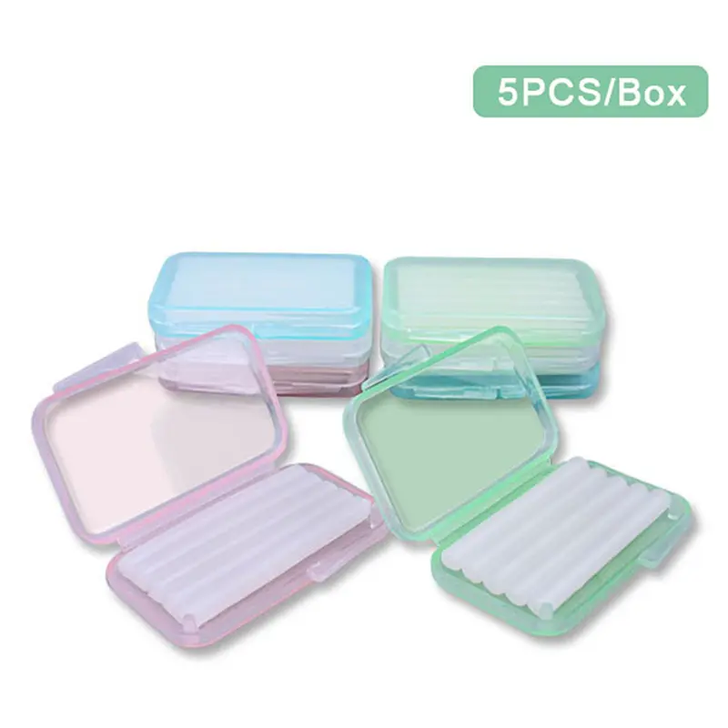 5 Pcs/Box Dental Orthodontics Ortho Wax Mint Mix Scent For Braces Bracket Gum Irritation Teeth Whitening Oral Hygiene Tools