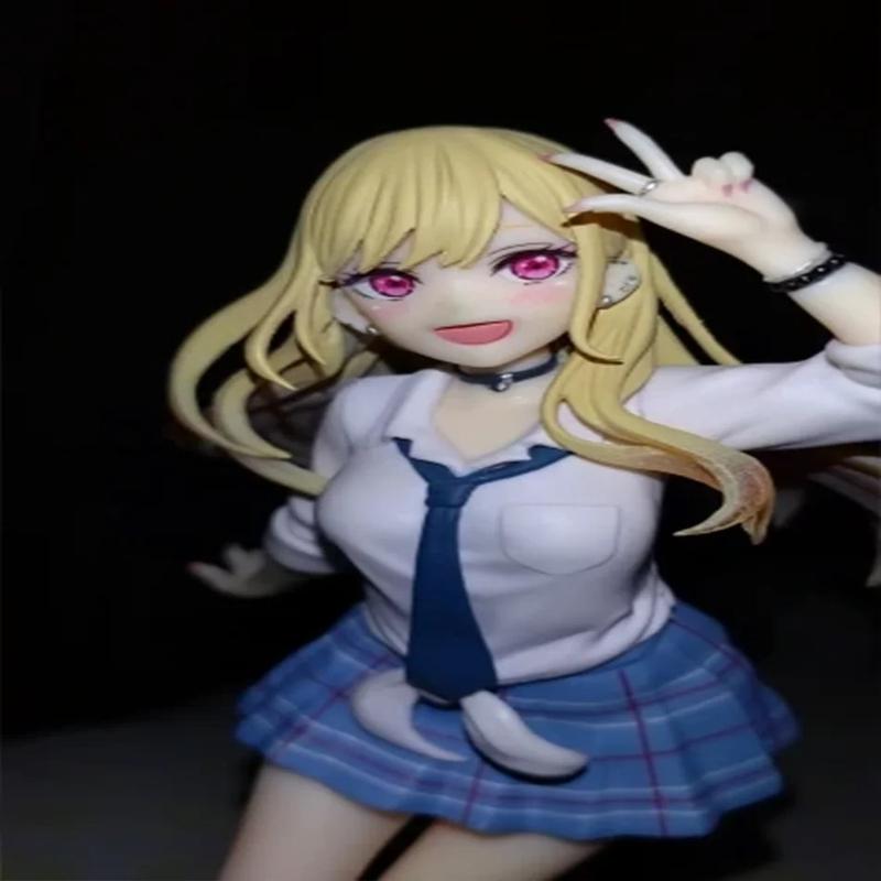 Product Introduction of Tokoh Anime, Sayang Berdandan, Pakaian Pembantu Hitam, Kitgawa Marin, Tokoh Aksi, Shizuku Kuroe, Mainan Model Koleksi Patung, 12cm 11