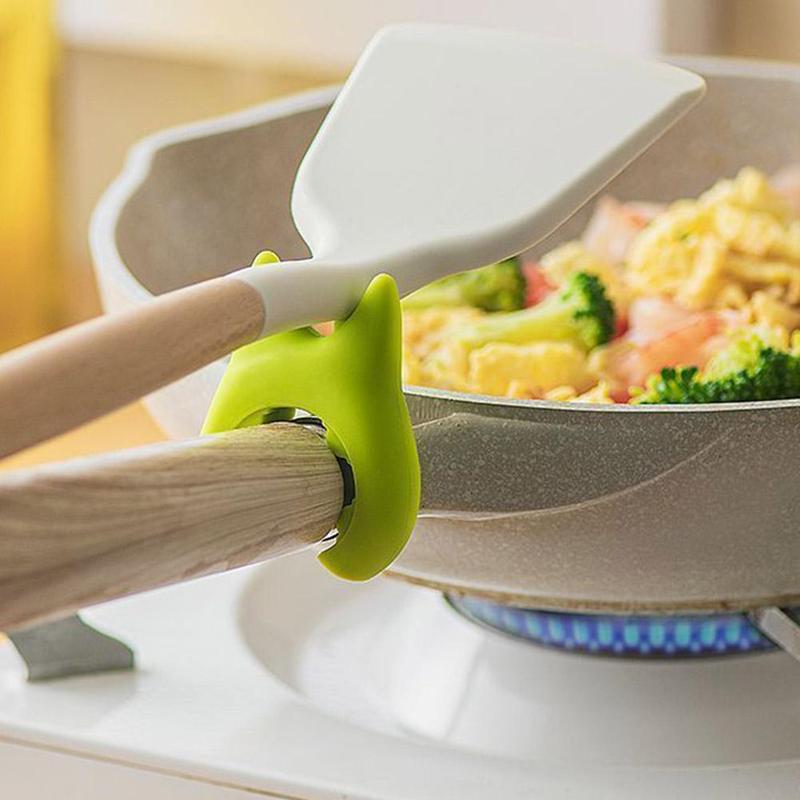 Product Introduction of Universal Storage Rack Household Stove Pot Spoon Pot Pan Holder Spatula Bracket Clip Heat Resist 22