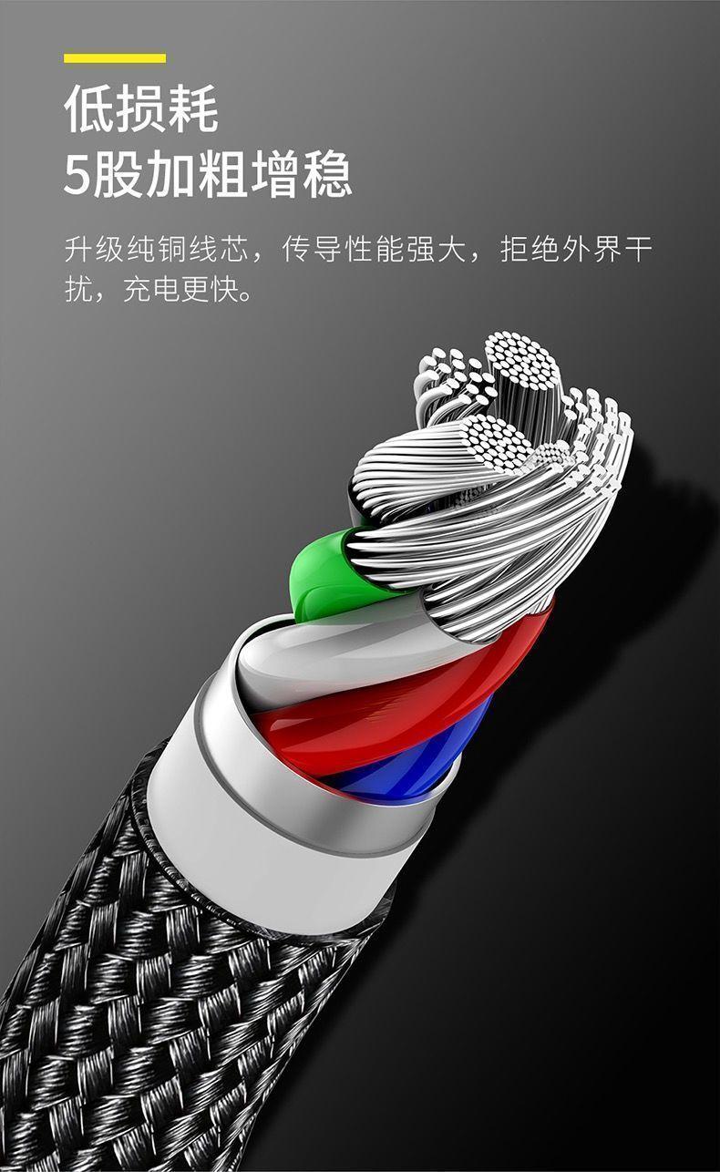 Product Introduction of PD Fast Charging Suitable for Apple 20W Data Cable Iphone13/12 Suit X/Xs/Pro/Max Braided Charging Cable Smartphone Cellphone Electronic Charger 12