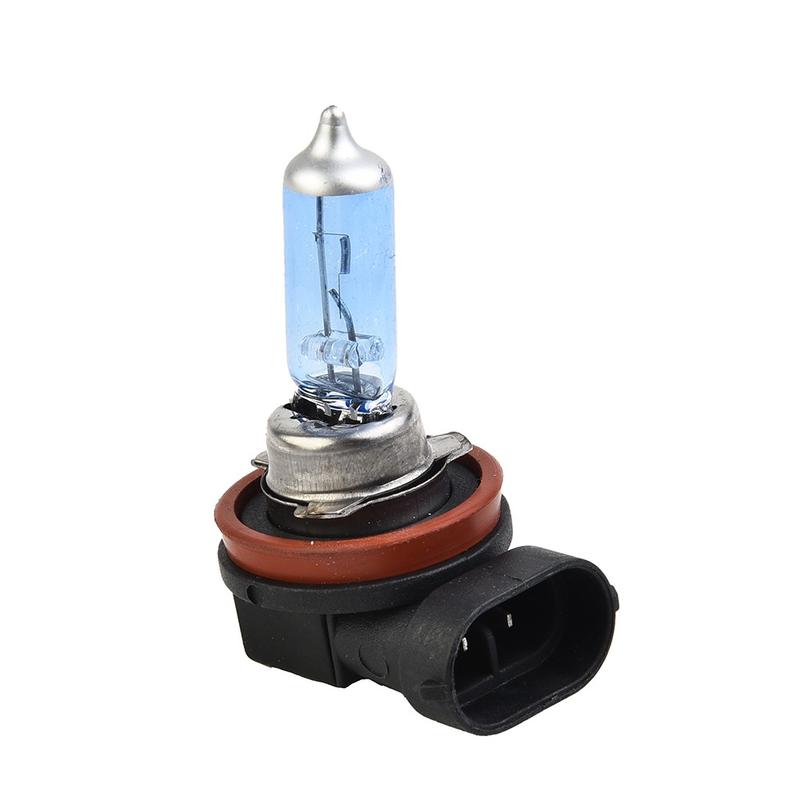 H11 55W 5000K White Light Super Bright Car Xenon Lamp Headlight Fog Bulb 7