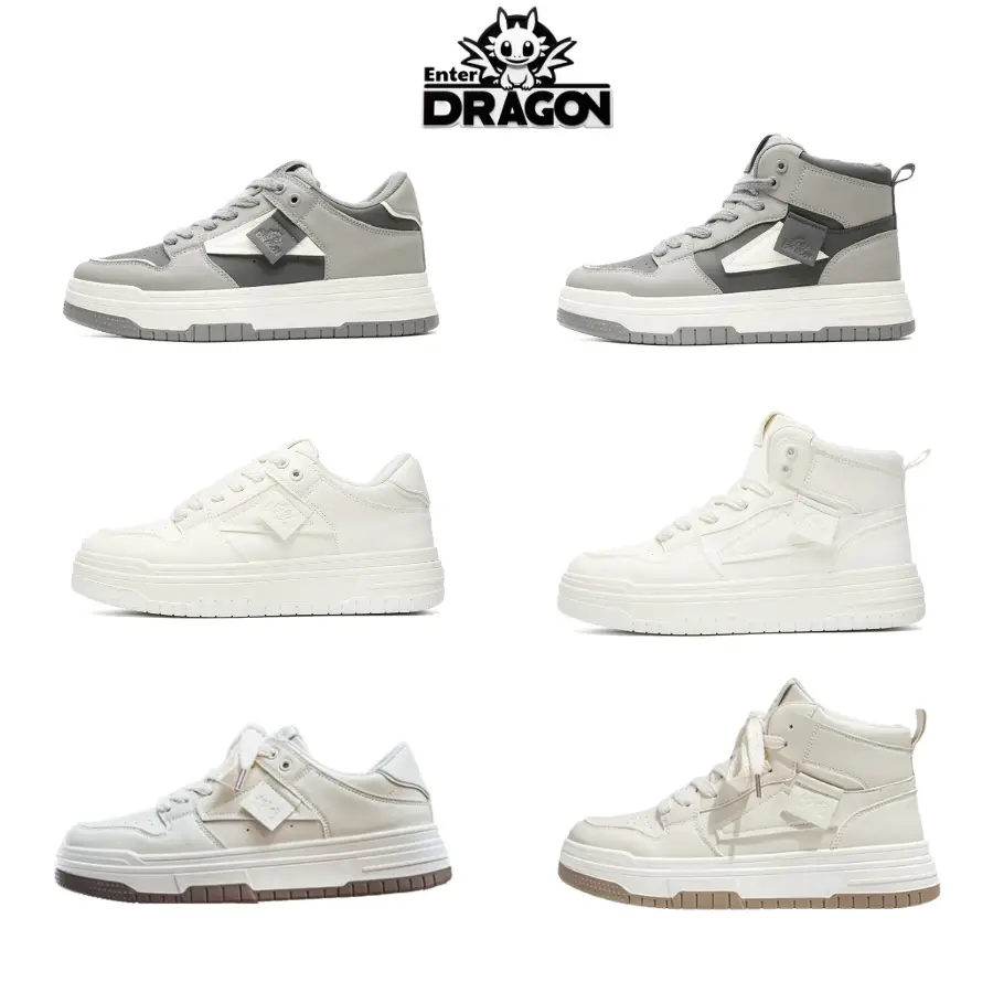 [Enter Dragon X Huỳnh Anh][Phiên Bản Nâng Cấp] Giày Sneaker Thể Thao Nam Nữ Enter Dragon De Monaco 2025 ( 2 Phiên Bản Cổ Thấp Và Cổ Cao )