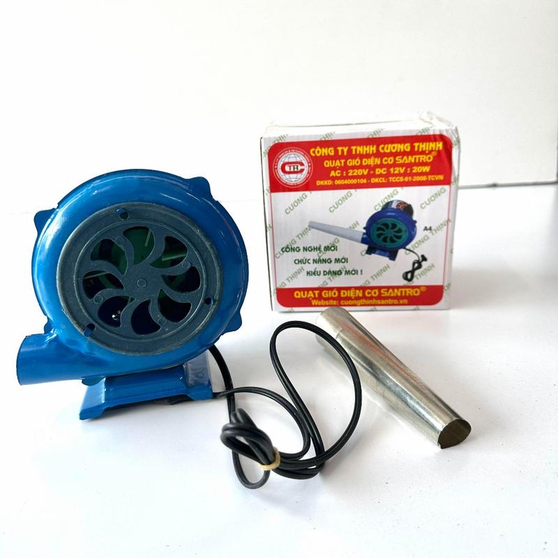 Quạt thổi hoả tốc 20W bếp lò - Quạt 20W. Động Cơ Dây Đồng 100%