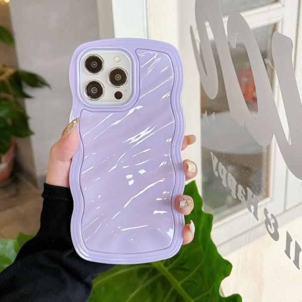 Product Introduction of Niche pleats for Apple FOR iPhone 16promax/16pro/16/15promax/15pro/15/14/14 promax/14pro/13promax/13/13pro/12/12promax/12pro/11 wave two-in-one mobile phone case 12
