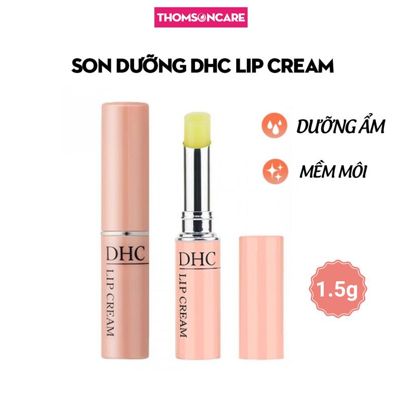 Son dưỡng DHC Lip Cream 1.5g Nhật Bản không màu Ủ môi màu đỏ gạch Klabb Collagen Lip Mask 10g dưỡng ẩm làm mềm môi Nữ Women sonduong khongmau