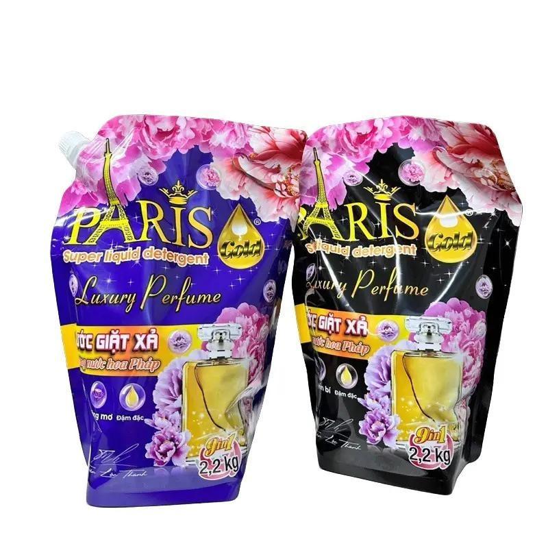 Combo 2 Túi Nước Giặt Xã Paris Cho Mọi Quần Áo + Tăng Nước Rửa Chén Sunlightt nước  giặt Làm Sạch nước  giặt