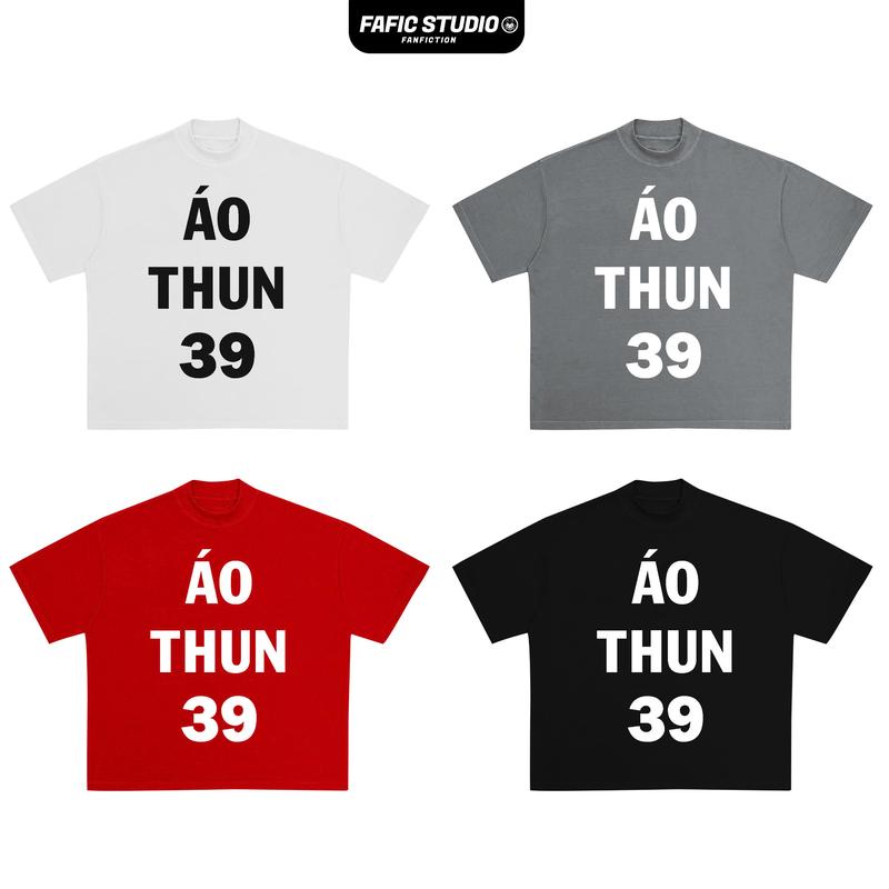 Áo thun Fafic mẫu giao ngẫu nhiên áo thun local brand unisex chất cotton cao cấp Fafic Studio Nam Cổ Tròn