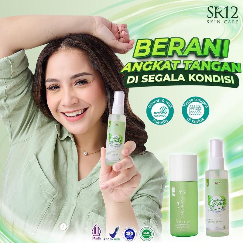 Deodorant spray SR12/Deodoran mama cipung/Deospray SR12, deodornt alami, deodorant viral, deospray, deospray ampuh, penghilang bau badan, deodorant tawas. Deodorant jeruk nipis, pencerah ketiak Tanpa Pengharum/deodorant nagita slavina, deodorant alami 0