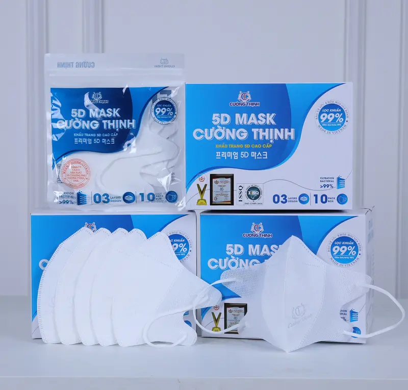 Thùng 200 Chiếc Khẩu Trang 5D Cường Thịnh 4