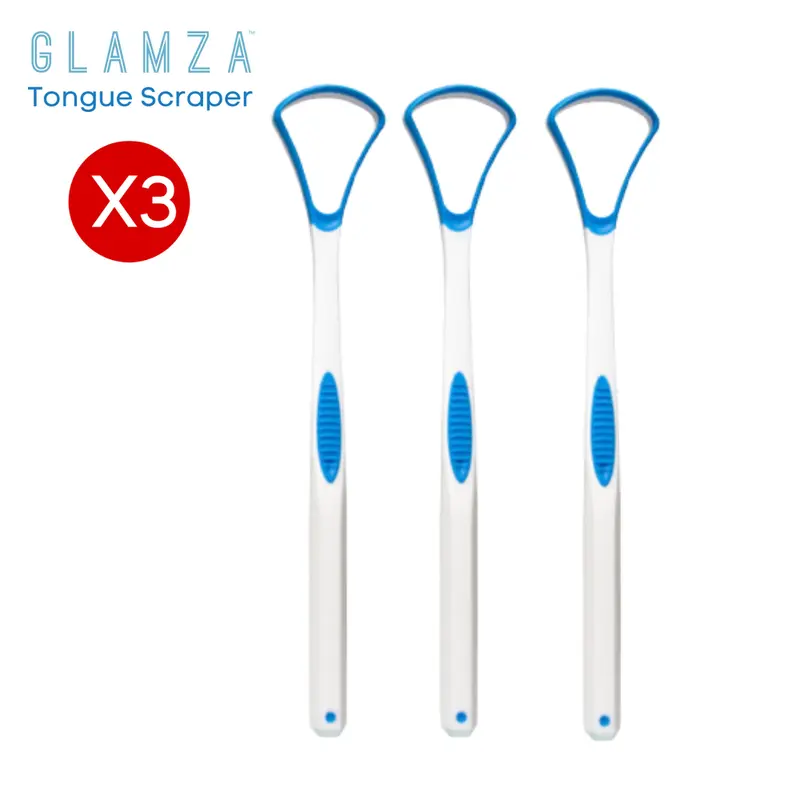 x3 Tongue Scrapers Dental Mouth Cleaner Hygiene Oral Brush Tool Bad Breath Teeth 1