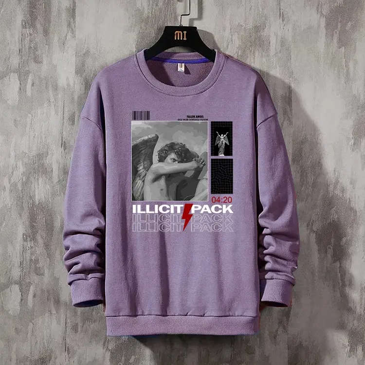 Sweater Unisex ILIIPACK Sweater Unisex M-XXL crewneck basic  fleece sweatshirt  sablon  distro tangan  panjang  pria  tebal Lokal 7