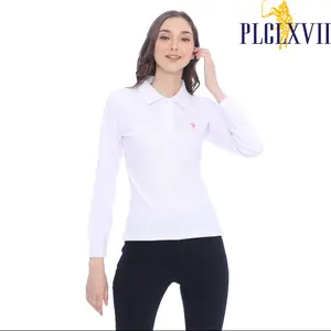 PLCLXVII - Polo Shirt Wanita - Polo Shirt Lengan Panjang 5005 Kaos Polos