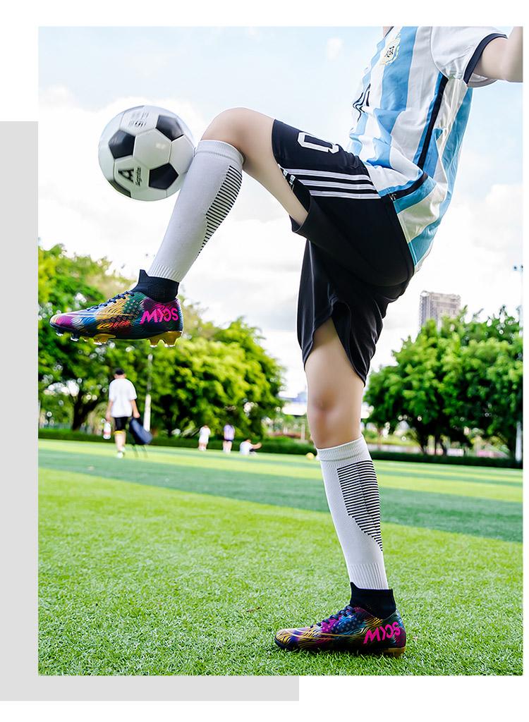 Product Introduction of Fustal！35-45 Ready Unisex Plus Size Training Football Shoes Fashion All-terrain Football Shoes Wide Last Soccer Shoes 12