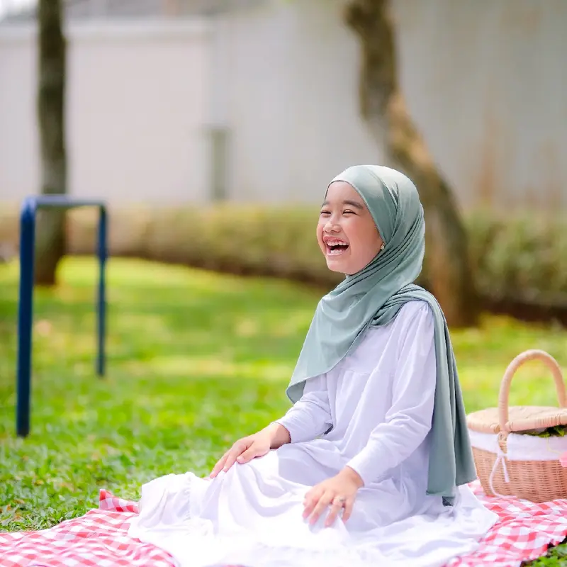 pashmina malay jersey premium anak usia 1-10 Tahun Muslim Jilbab Kerudung Instan Kerudung Instan Bayi 2