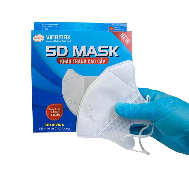 Khẩu Trang Vinamax 5D Mask Người Lớn - 100 Chiếc