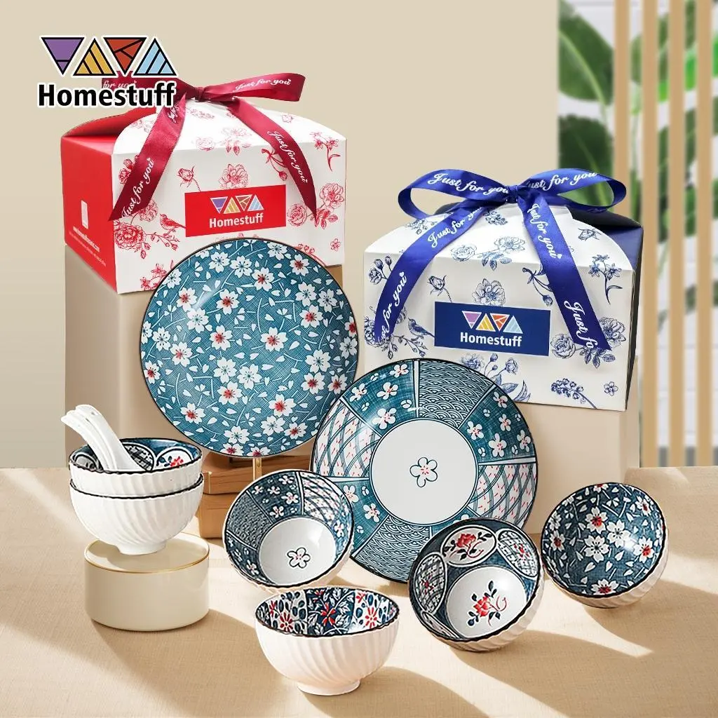 [COD] Luxury Handicraft Plate and Bowl Set/Ceramic Dinnerware Set ...