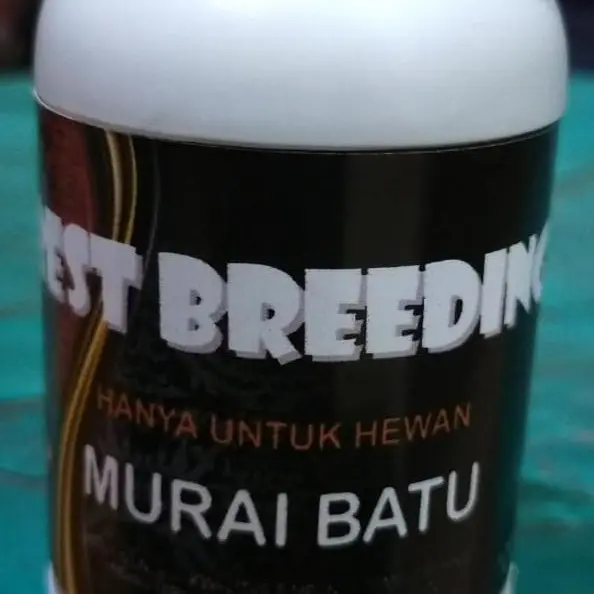 BEST BREEDING MURAI BATU 80ML VITAMIN TERNAK UNTUK BURUNG PEMAKAN SERANGGA