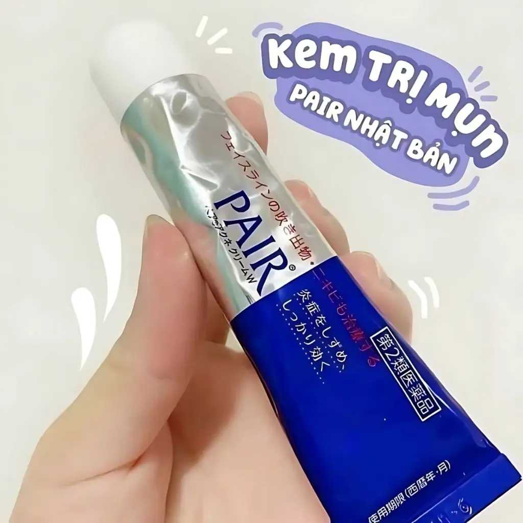 Kem Mụn Pair Chấm Mụn Giảm Mụn Sưng Viêm Mờ Thâm Nhật Bản