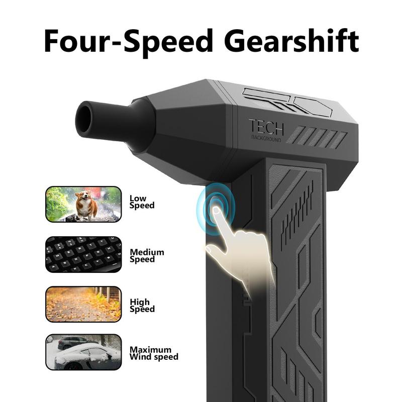 Product Introduction of Car Air Duster, Handheld Car Air Blower, Multifunctional Car Interior Cleaning Tool, Suitable for Car Interior & Exterior, Keyboard, Computer, Car, Air Mattress & Home Cleaning 3