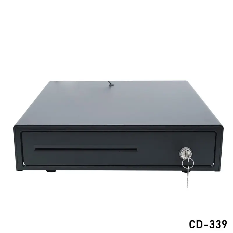 CASH DRAWER SHARKPOS CD339 BOX LACI UANG KASIR MINI CD-339 RJ11 5K2C 37X33 CD 339 BUKA OTOMATIS 2
