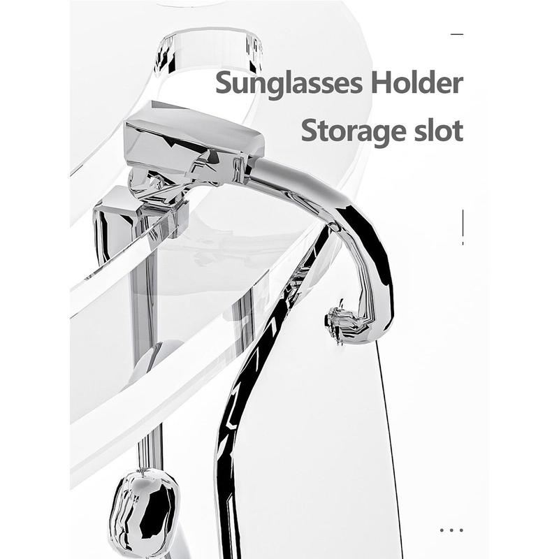 Acrylic Eyeglasses Holder, 1 Count Clear Eyeglasses Display Rack, Eyeglasses Storage Rack, Home Organizer for Eyeglasses, Sunglasses, Eyewear 4