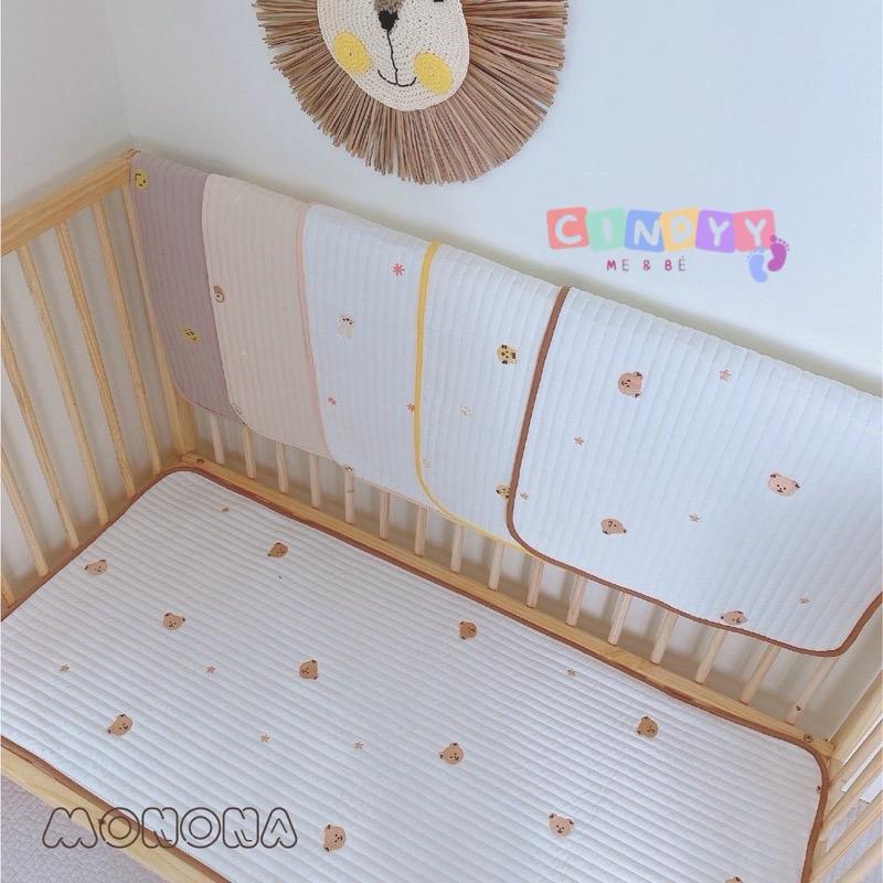 Thảm Chống Thấm Trần Bông Hoạ Tiết Thêu MONONA Cho Bé 2