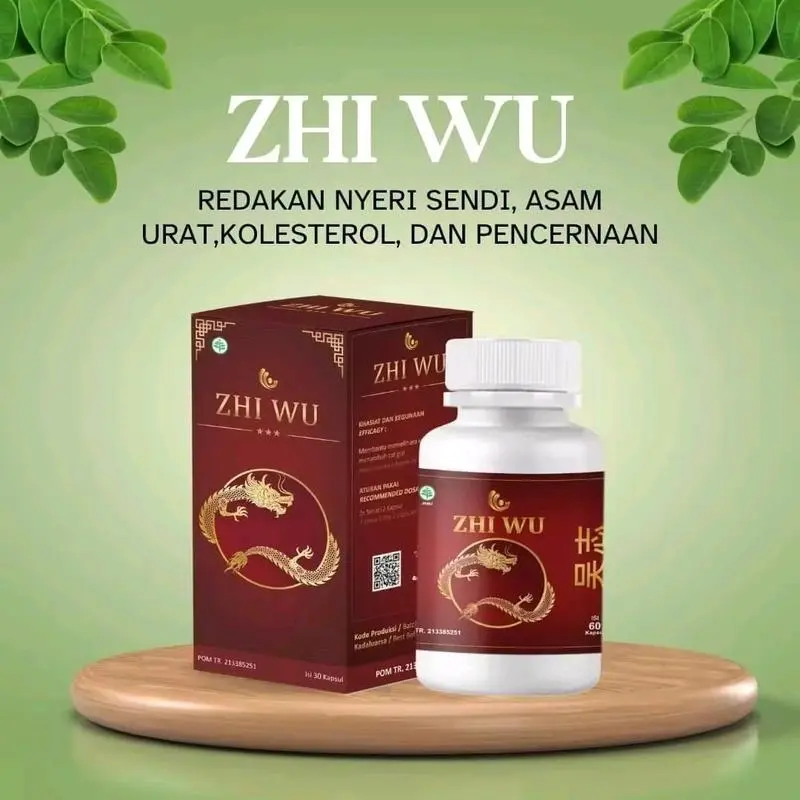 ZHI Wu Original Ampuh Obat HerbaL Ampuh Atasi Saraf Kejepit, Asam Urat, Rematik Dan Nyeri Sendi Bisa COD