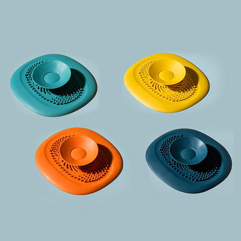 Product Introduction of Silicone Kitchen Sink Plug Shower Filter Drain Cover Stopper Sink Strainer Drainer Floor Drain Hair Catcher Bathroom Accessorie 9