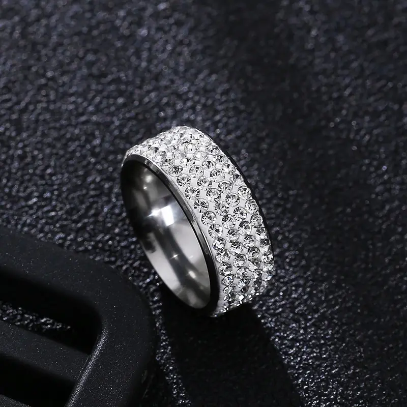 Nhẫn Đính Đá Bling Bling Thời Trang Dring -  Kuuclothes 4