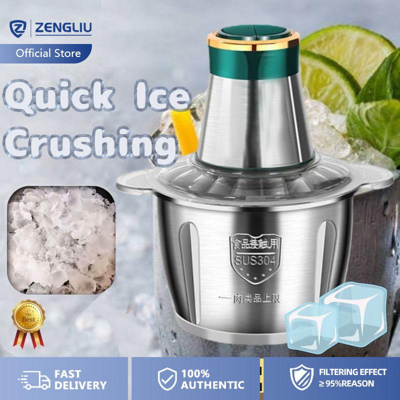 Zengliu Ice Crusher Machine Smashing Electric 2.0L Large 300 - TikTok ...