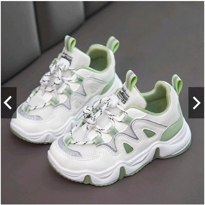 Zig Zag Non LED Sepatu Anak Import Kids Shoes Sneakers size 26-37 usia 3-9 Tahun Fashion 3