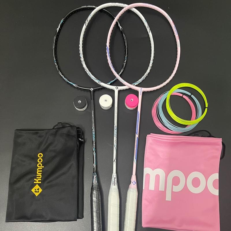 Vợt cầu lông Kumpoo K520 Pro - PC 99 Pro - K520S chính hãng khung carbon (tặng cước + cuốn cán + túi nhung)