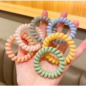 (1 SET) KARET RAMBUT SPIRAL KARET KABEL SOHYUN ELASTIS KUAT 3PCS