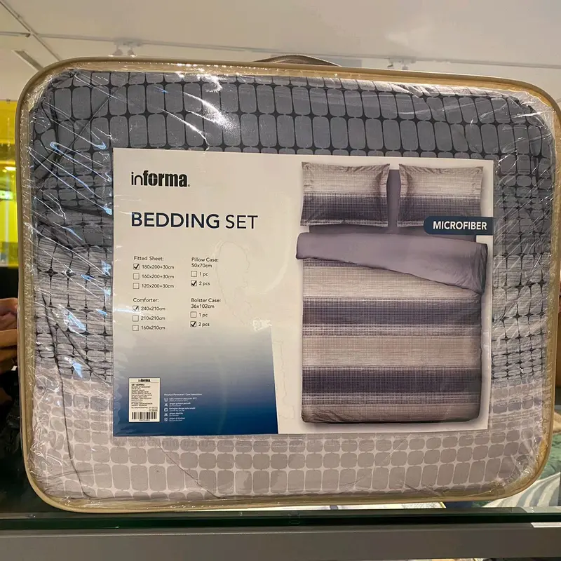 Bedding set Informa Microfiber (lengkap dg bedcover) 2