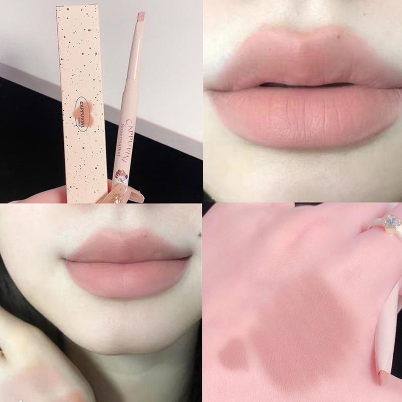 Product Introduction of Contouring Matte Nude Lip Liner Non Sticky Lipstick Women Outline Professional Pen Z6R1 B6R1 27