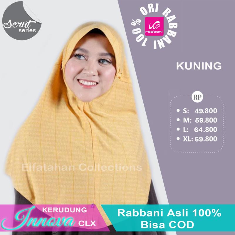 Rabbani Kerudung Innova CLX Original Best Seller 5
