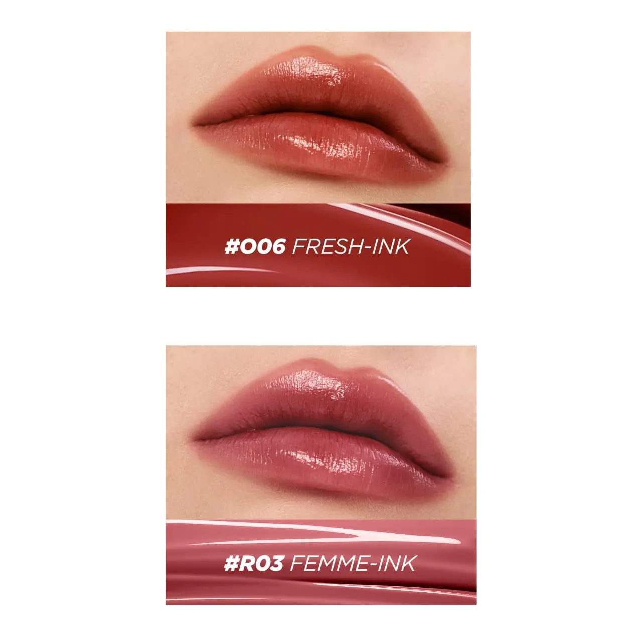 [INK-GLOSS 2pcs] 03 Femme Ink + 06 Fresh Ink